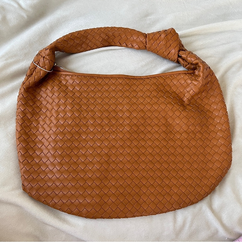 Anthropologie The Brigitte Satchel by Melie Bianco in Tan - Picture 4 of 6
